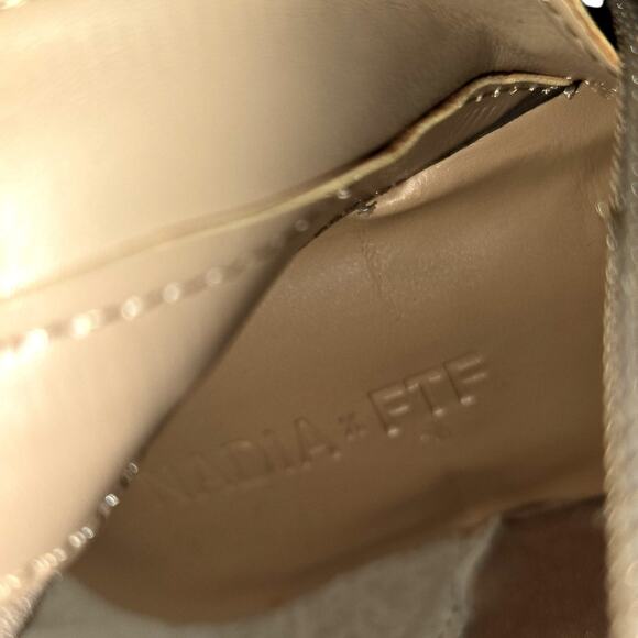 NWOT Nadia Plus 8W Women's Thigh High Croc Boots 3 In. Heel Shoe 8 W Wide New - Picture 6 of 9